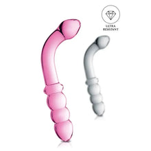 Glossy n°8 – Dildo en Verre 22 cm | Double Stimulation Vaginale & Prostatique Glossy Toys Sensations plus