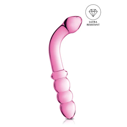Glossy n°8 – Dildo en Verre 22 cm | Double Stimulation Vaginale & Prostatique Glossy Toys Sensations plus