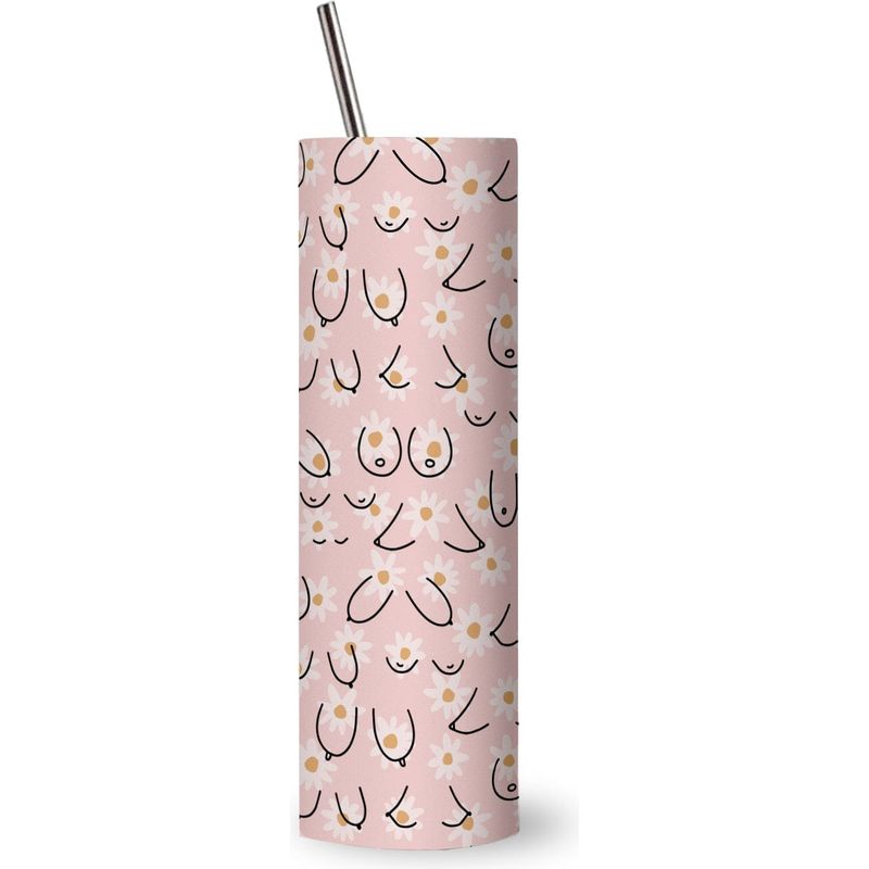 Gobelet Érotique en Acier Inoxydable Sein - 20 oz / 591 ml Sensations Plus Sensations plus