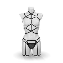 Harnais de Corps Élastique - Bijoux pour Toi Sidonie | Lingerie Look Sexy 3 Pièces Bijoux pour toi Sensations plus