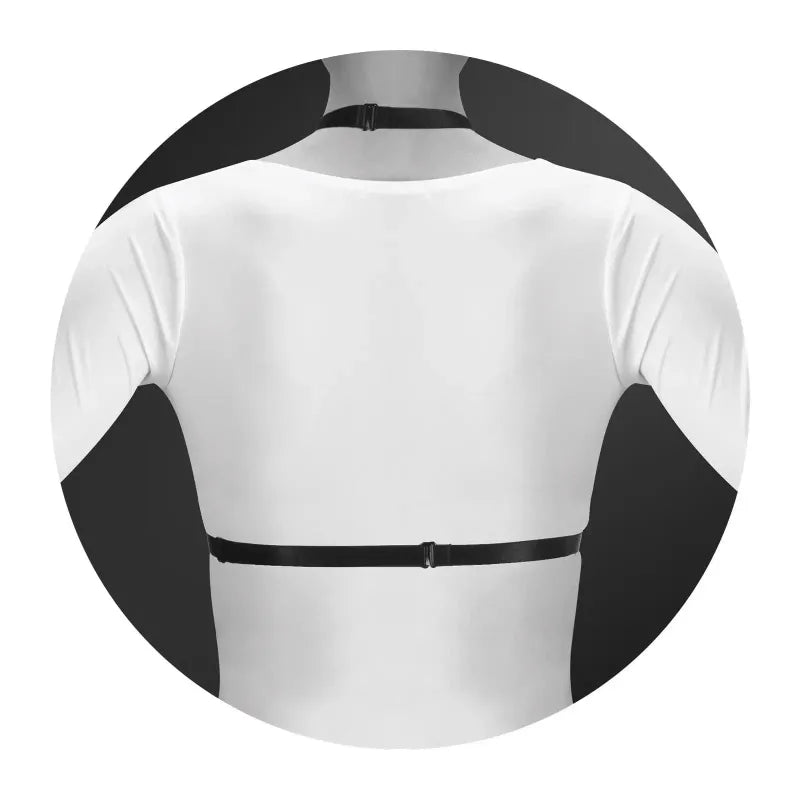 Harnais de Corps Élastique Clara - Bijoux Pour Toi | Accessoire Sexy Ajustable en Noir Bijoux pour toi Sensations plus