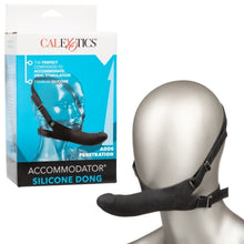 Harnais de Visage - Accommodator Silicone Dong | Harnais & Dildo pour Orale Mains Libres CalExotics Sensations plus