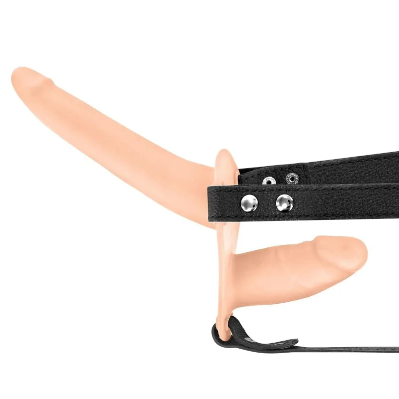 Harnais Double Vibrant - FetishTentation | Double Dildo & 10 Modes de Vibration FetishTentation Sensations plus