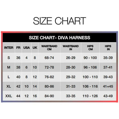 Harnais Lingerie Dentelle & Jarretelles - Diva Strap-on-Me | Audacieux, Élégant & Sexy Strap-on-me Sensations plus