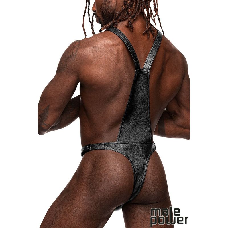 Harnais - Male Power - Capricorn PU Leather Body Sling Male Power Sensations plus