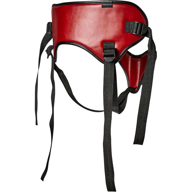 Harnais Rouge - Saffron Strap-On | Ajustable, Sexy & Confortable Sportsheets Sensations plus
