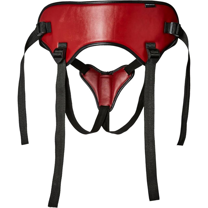 Harnais Rouge - Saffron Strap-On | Ajustable, Sexy & Confortable Sportsheets Sensations plus