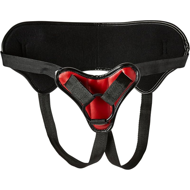 Harnais Rouge - Saffron Strap-On | Ajustable, Sexy & Confortable Sportsheets Sensations plus