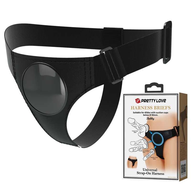 Harnais Universel - Bobby | Pour Dildo Ventouse, Ajustable, Confortable & Polyvalent Pretty Love Sensations plus