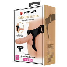 Harnais Universel & Dildo Réaliste - Pretty Love Jerry 7,6" | Confort, Maintien & Réalisme Pretty Love Sensations plus