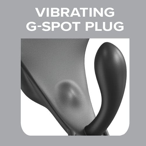 Harnais Vibrant Point G pour Dildo - Body Dock G-Spot Pro | Confort & Plaisir Ultime Dillio Platinum Sensations plus