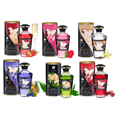 Huile Chauffante - Shunga - Baisers Intimes Shunga Sensations plus