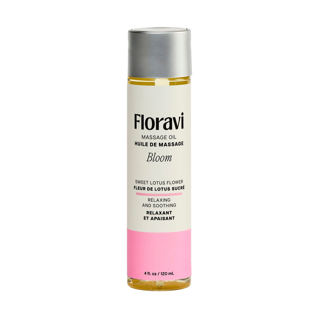 Huile de Massage Corporelle Intime - 4 Fragrances Sensuelles 4 oz | Floravi Floravi Sensations plus