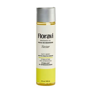 Huile de Massage Corporelle Intime - 4 Fragrances Sensuelles 4 oz | Floravi Floravi Sensations plus