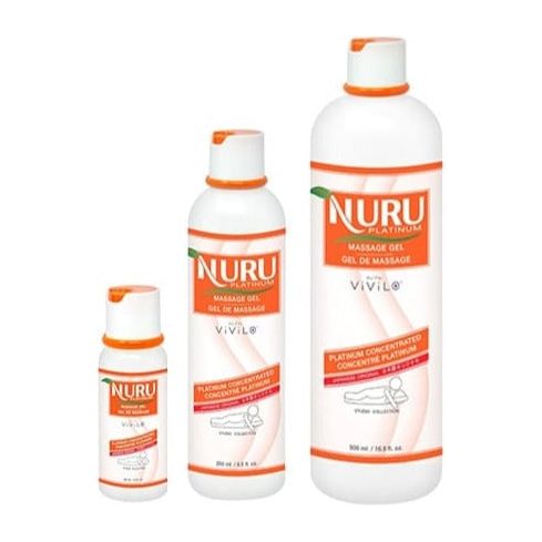 Huile de Massage Corps à Corps - Vivilo - Nuru Platinum Vivilo Sensations plus