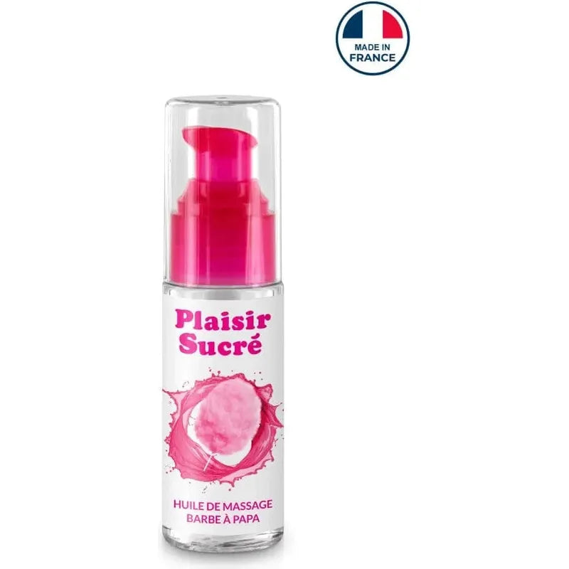 Huile de Massage Gourmande – Plaisir Sucré | 8 Arômes Sucrés Comestibles Plaisir Sucré Sensations plus