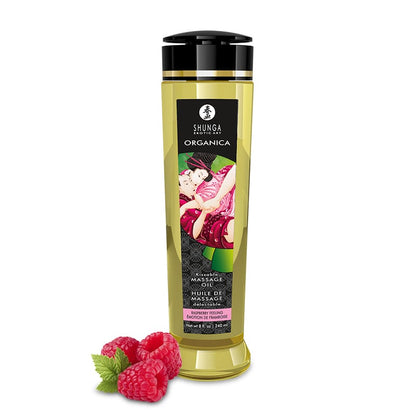 Huile de Massage Naturelle - Organica Shunga | 100 % Biologiques & Pressée à Froid Shunga Sensations plus
