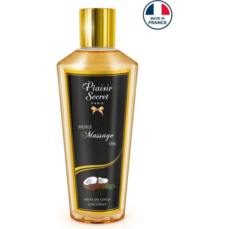 Huile de Massage Sèche - Plaisir Secret Paris | 6 Arômes 100 % Naturelle Plaisir Secret Sensations plus