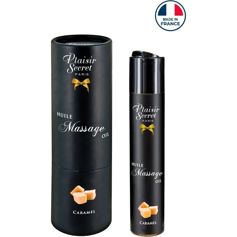 Huiles de Massage Gourmandes - Plaisir Secret | 10 Arômes Comestibles Plaisir Secret Sensations plus