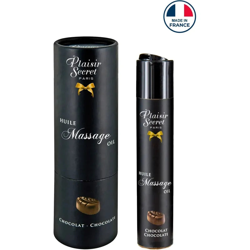 Huiles de Massage Gourmandes - Plaisir Secret | 10 Arômes Comestibles Plaisir Secret Sensations plus