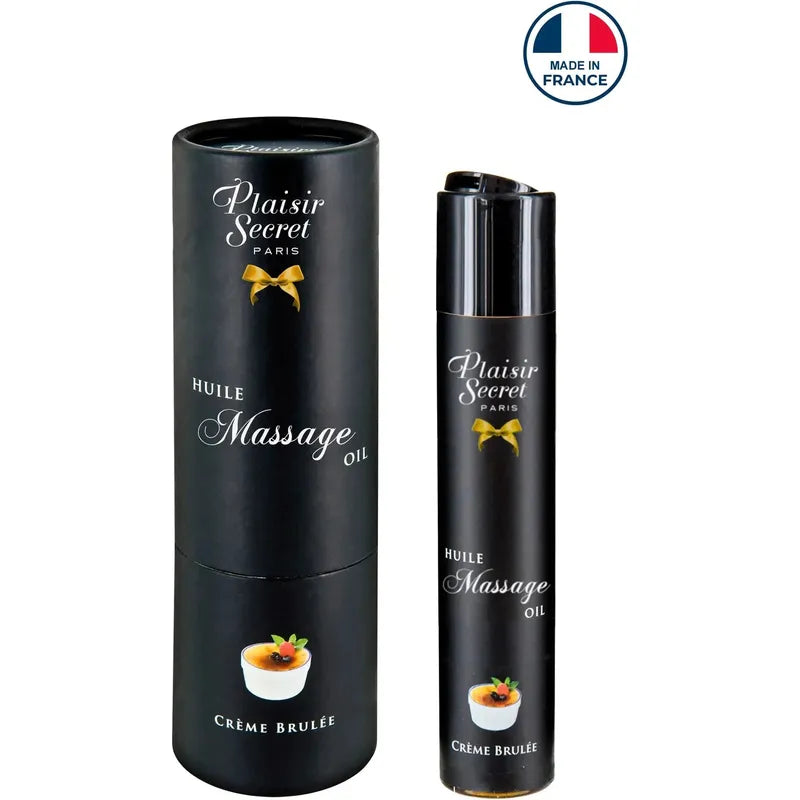 Huiles de Massage Gourmandes - Plaisir Secret | 10 Arômes Comestibles Plaisir Secret Sensations plus