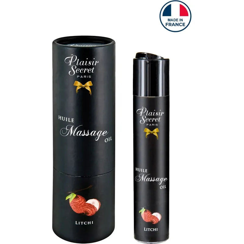 Huiles de Massage Gourmandes - Plaisir Secret | 10 Arômes Comestibles Plaisir Secret Sensations plus