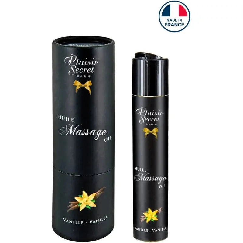 Huiles de Massage Gourmandes - Plaisir Secret | 10 Arômes Comestibles Plaisir Secret Sensations plus