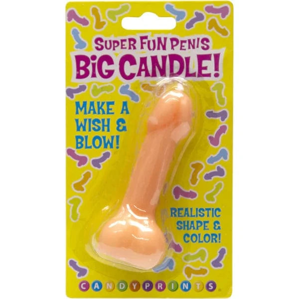 Humour et Fête - Little Genie - Super Fun Penis Big Candles Little Genie Sensations plus