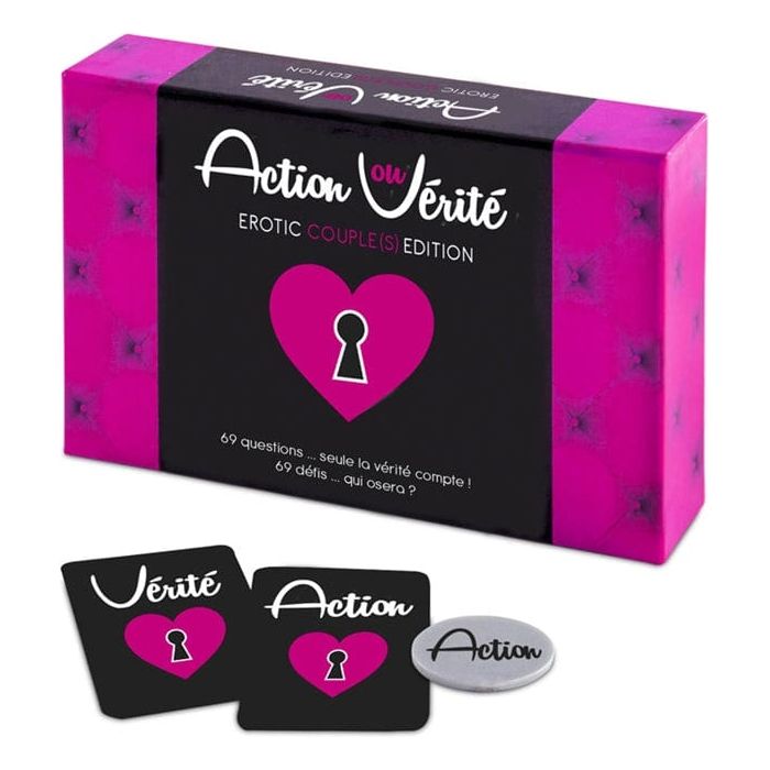 Jeu - Action ou Vérité Érotique - Edition Couples Sensations Plus Sensations plus
