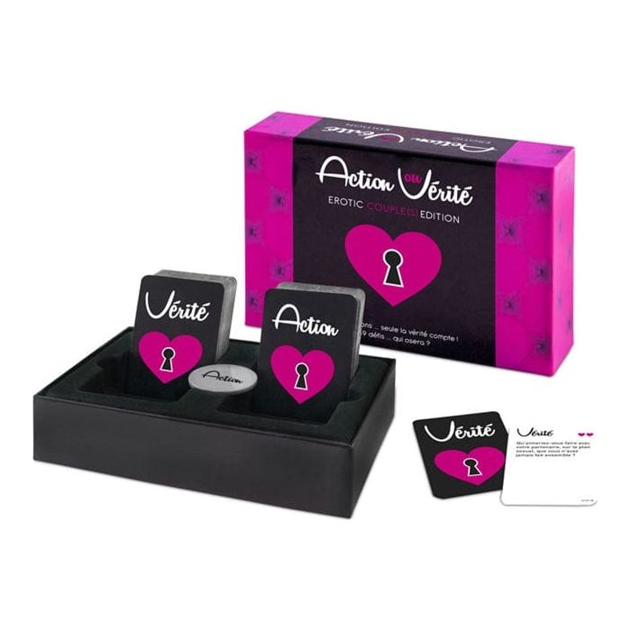 Jeu - Action ou Vérité Érotique - Edition Couples Sensations Plus Sensations plus