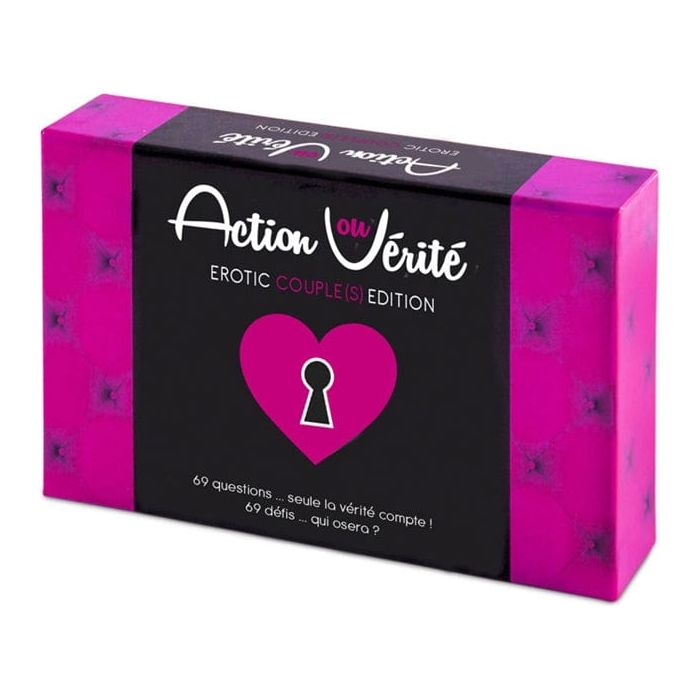 Jeu - Action ou Vérité Érotique - Edition Couples Sensations Plus Sensations plus