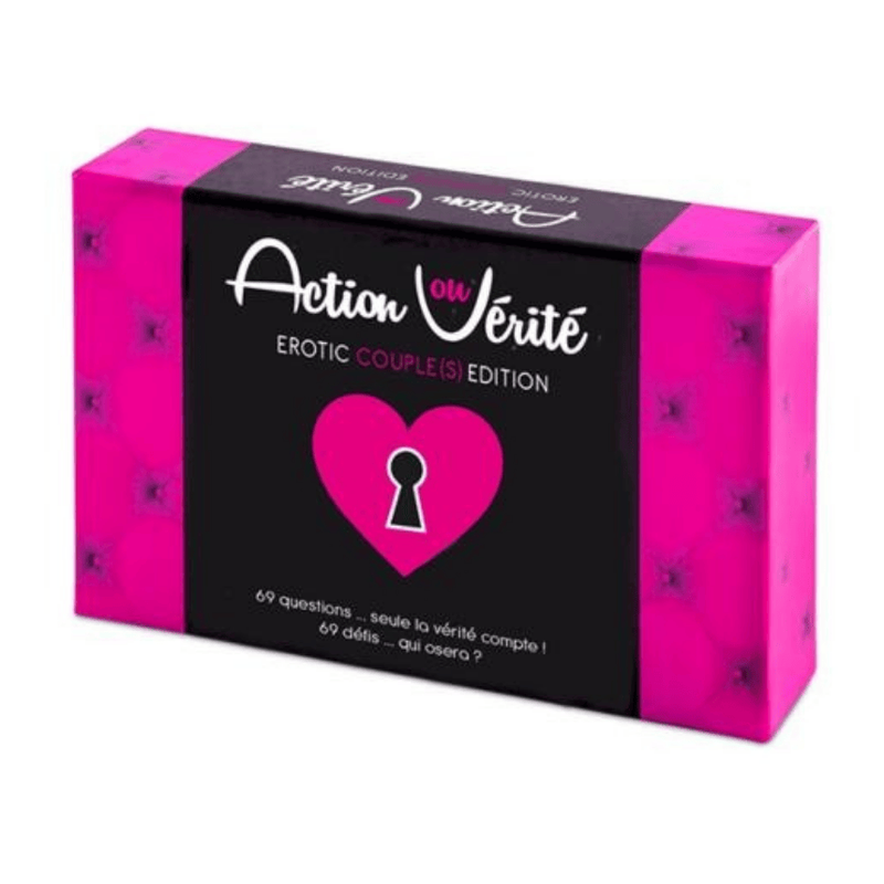 Jeu Coquin pour Adultes - Action ou Vérité | Erotic Couple Edition Tease & Please Sensations plus