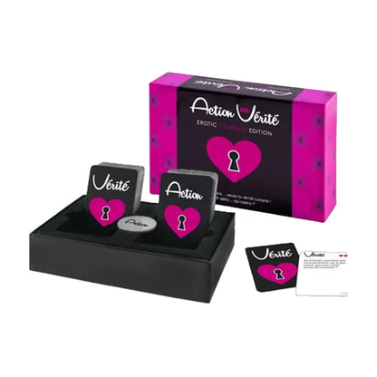 Jeu Coquin pour Adultes - Action ou Vérité | Erotic Couple Edition Tease & Please Sensations plus