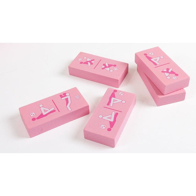 Jeu Coquin pour Couple - Kinky Domino | Jeu de Dominos Érotique en Bois Secret Play Games Sensations plus