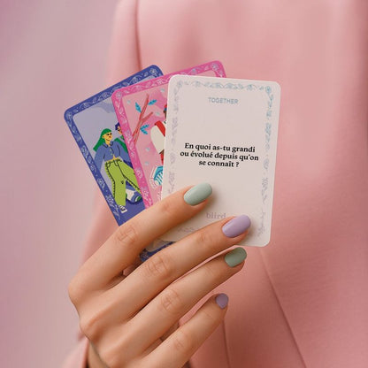 Jeu de 180 Cartes pour Couples - Together (français) | Biird Sensations Plus Sensations plus