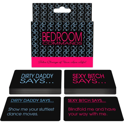 Jeu de carte pour Couple - Kheper Games - Bedroom Commands Kheper Games Sensations plus