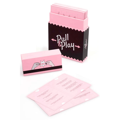 Jeu de Cartes Érotique - Secret Play Pull & Play | 50 Cartes Défis Coquins pour Couples Secret Play Games Sensations plus