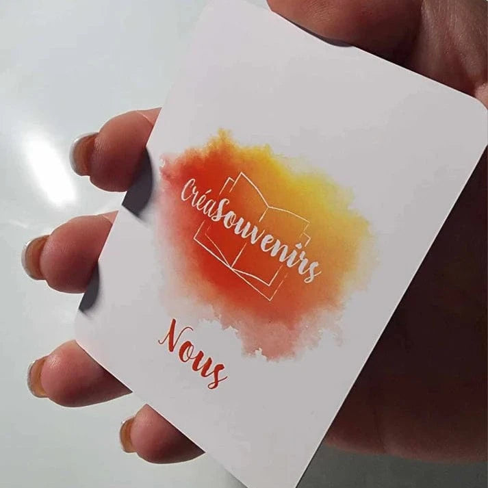 Jeu de Cartes pour Couple « Nous » – 50 Questions pour Se Redécouvrir CréaSouvenirs Sensations plus