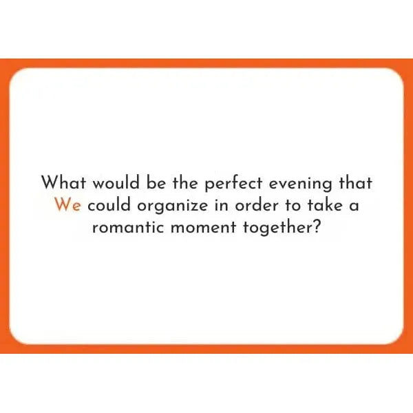 Jeu de Cartes pour Couple « Nous » – 50 Questions pour Se Redécouvrir CréaSouvenirs Sensations plus