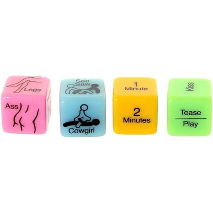 Jeu de Dés - Behind Closed Doors - 4 Sex Dice Sensations Plus Sensations plus