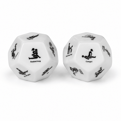 Jeu de Dés Érotique - Really Big Sex Position Dice | 12 Faces, 24 Positions Ball and Chain Sensations plus