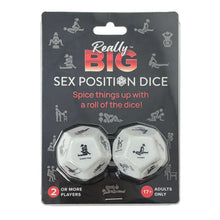 Jeu de Dés Érotique - Really Big Sex Position Dice | 12 Faces, 24 Positions Ball and Chain Sensations plus