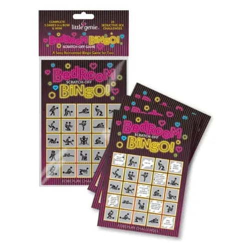 Jeu érotique pour couples - Bedroom Bingo | Défis intimes & Plaisir Little Genie Sensations plus