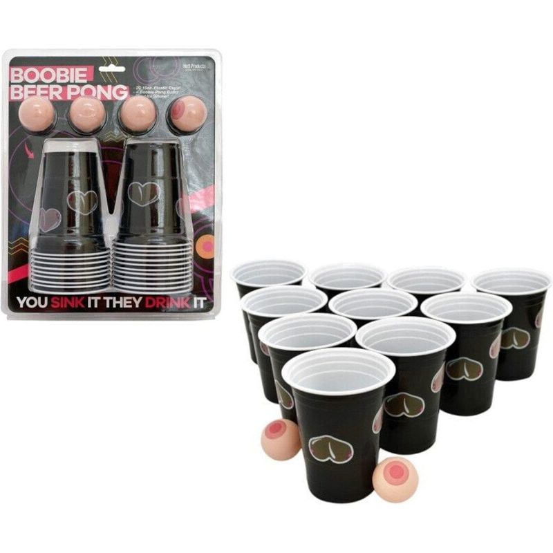 Jeu - Hott Products - Boobie Beer Pong Hott Products Sensations plus