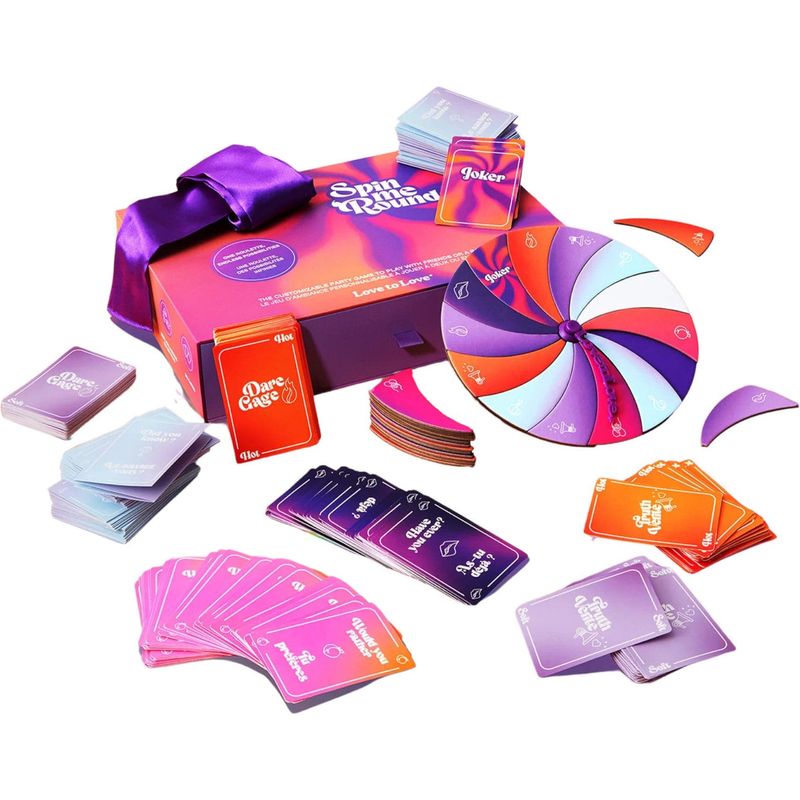 Jeu pour adulte - Spin Me Round | Jeu personnalisable pour couple et amis Love to love Sensations plus