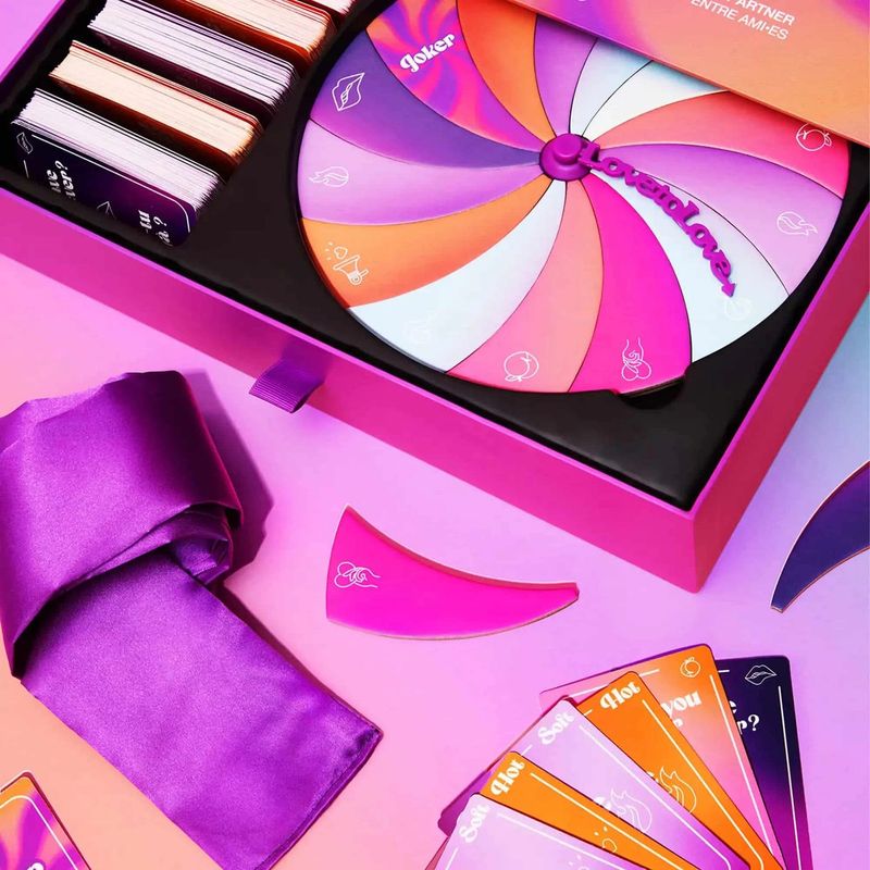 Jeu pour adulte - Spin Me Round | Jeu personnalisable pour couple et amis Love to love Sensations plus