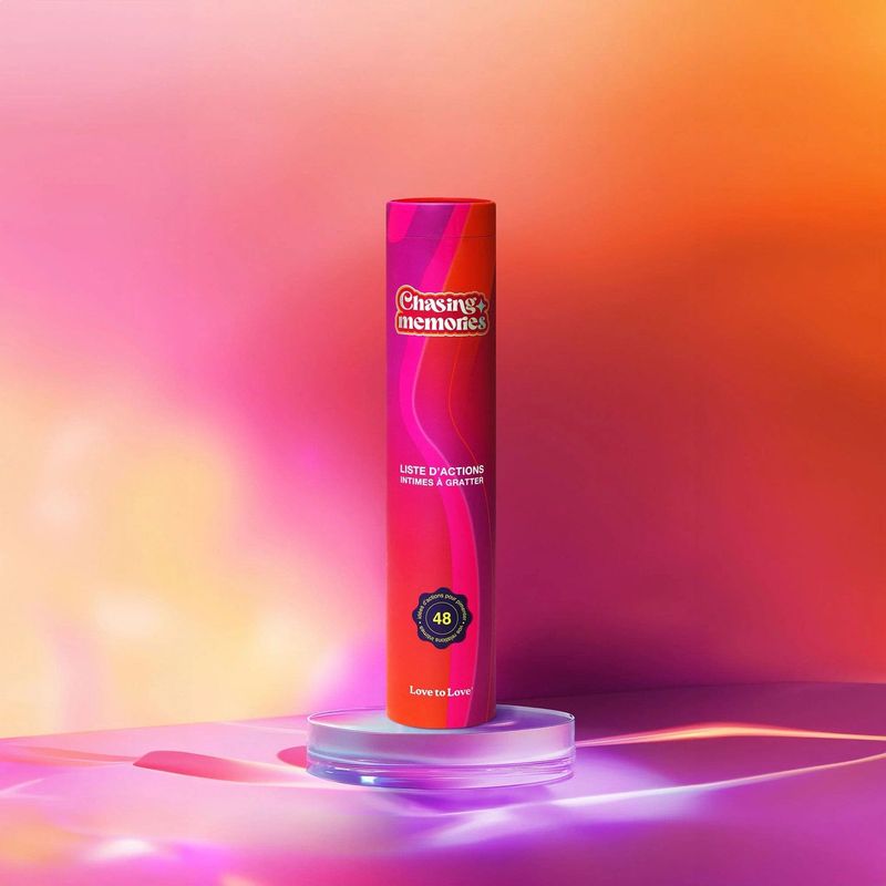 Jeu pour couple - Chasing Memories | 48 défis intimes à gratter Love to love Sensations plus