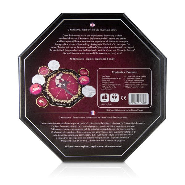 Jeu pour Couple - G-Kamasutra Erotic Game | Confessions & Plaisir à Deux Sinnerz game Sensations plus