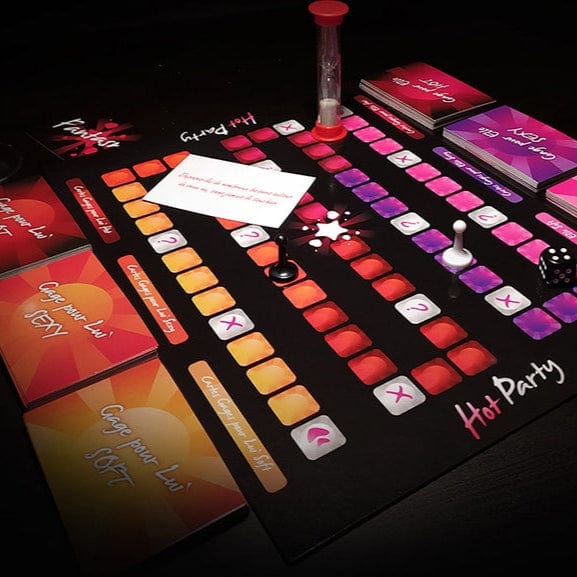 Jeu pour Couple - Hot Party | 69 cartes Elle & Lui, Soft, Sexy & hot Fun Novelties Sensations plus