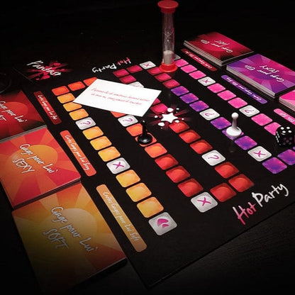 Jeu pour Couple - Hot Party | 69 cartes Elle & Lui, Soft, Sexy & hot Fun Novelties Sensations plus